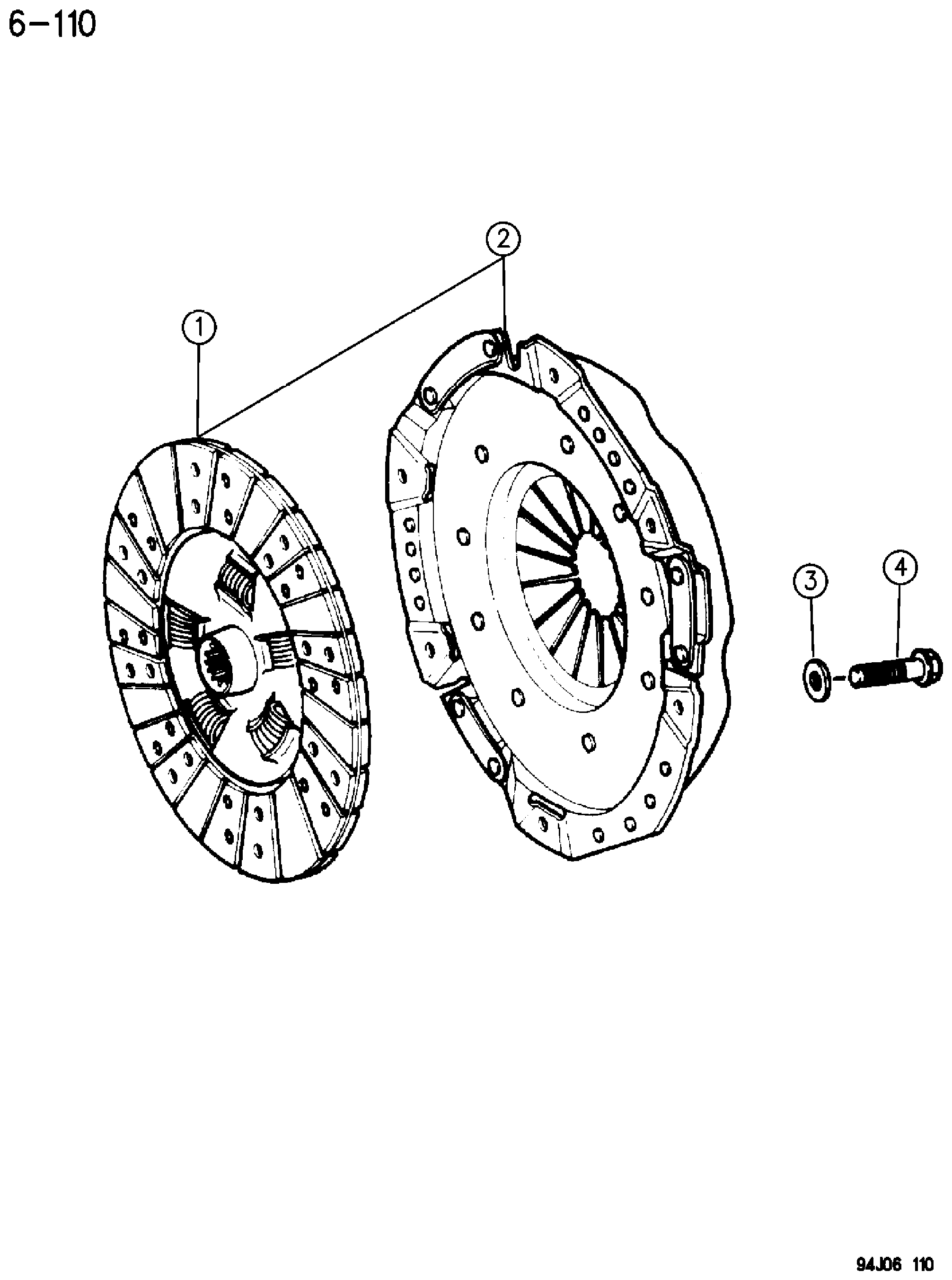 Exploded view: CLUTCH ALL MODELS