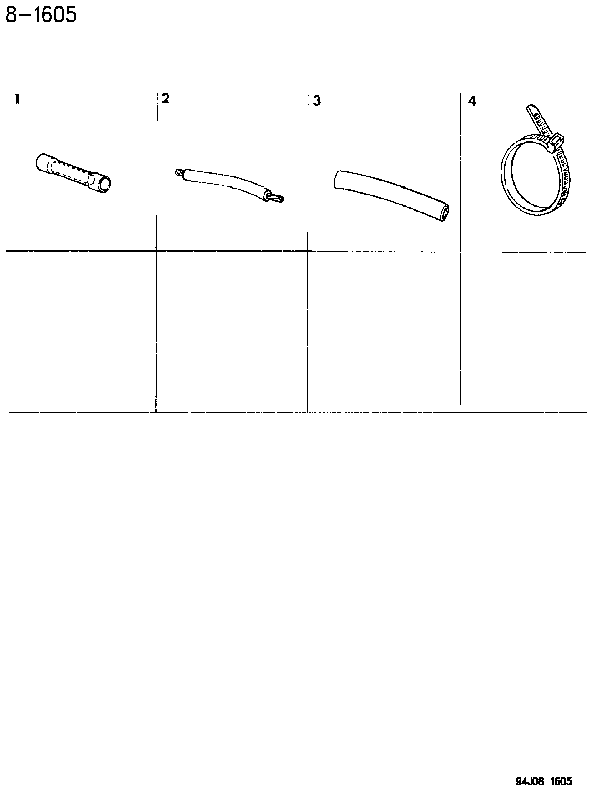 Exploded view: CRIMP SPLICE--FUSIBLE LINK--HEAT SHRINK