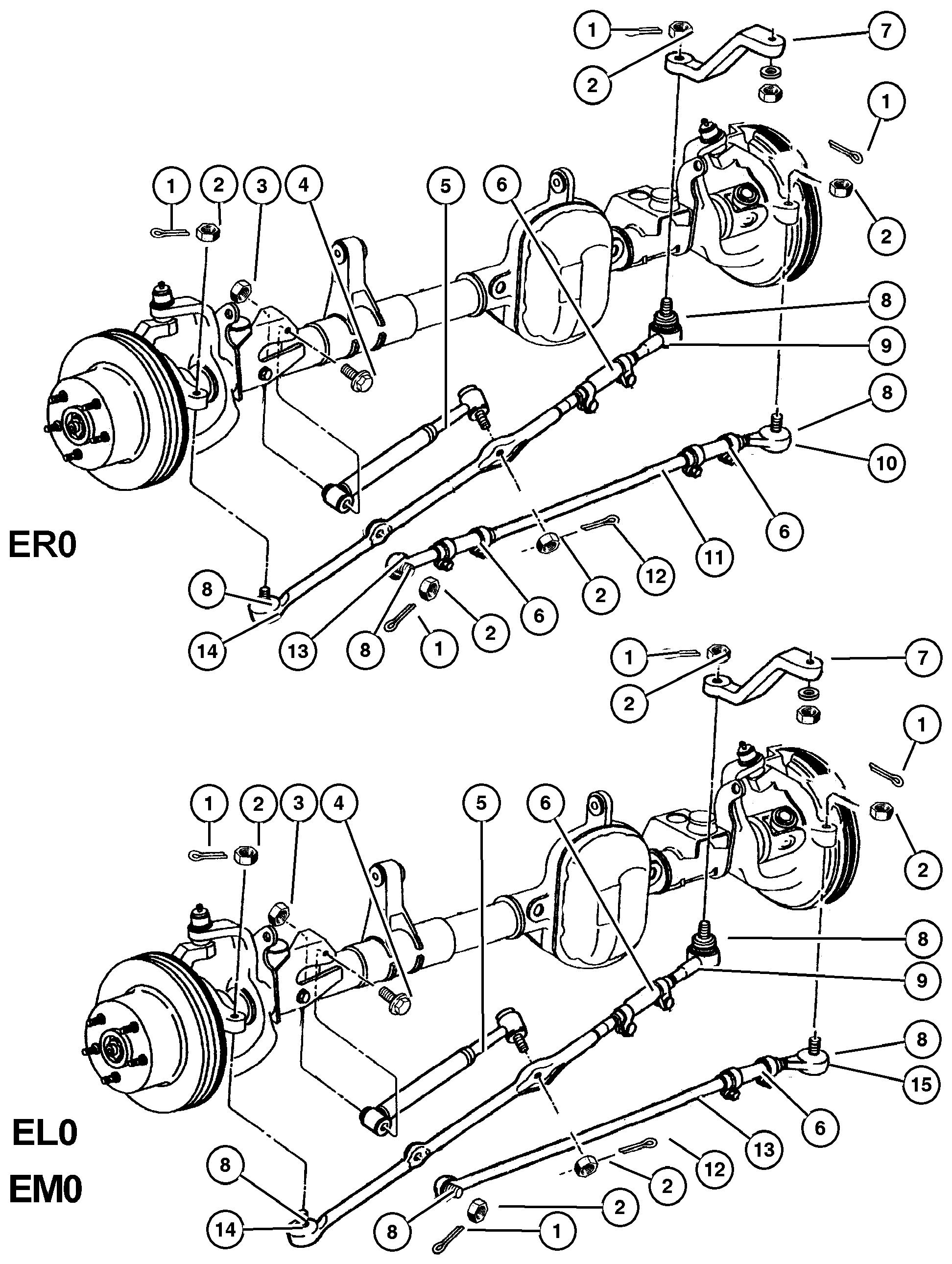 Exploded view: Linkage And Damper