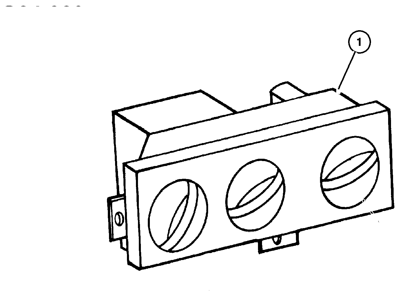 Exploded view: Control, With Air Conditioning