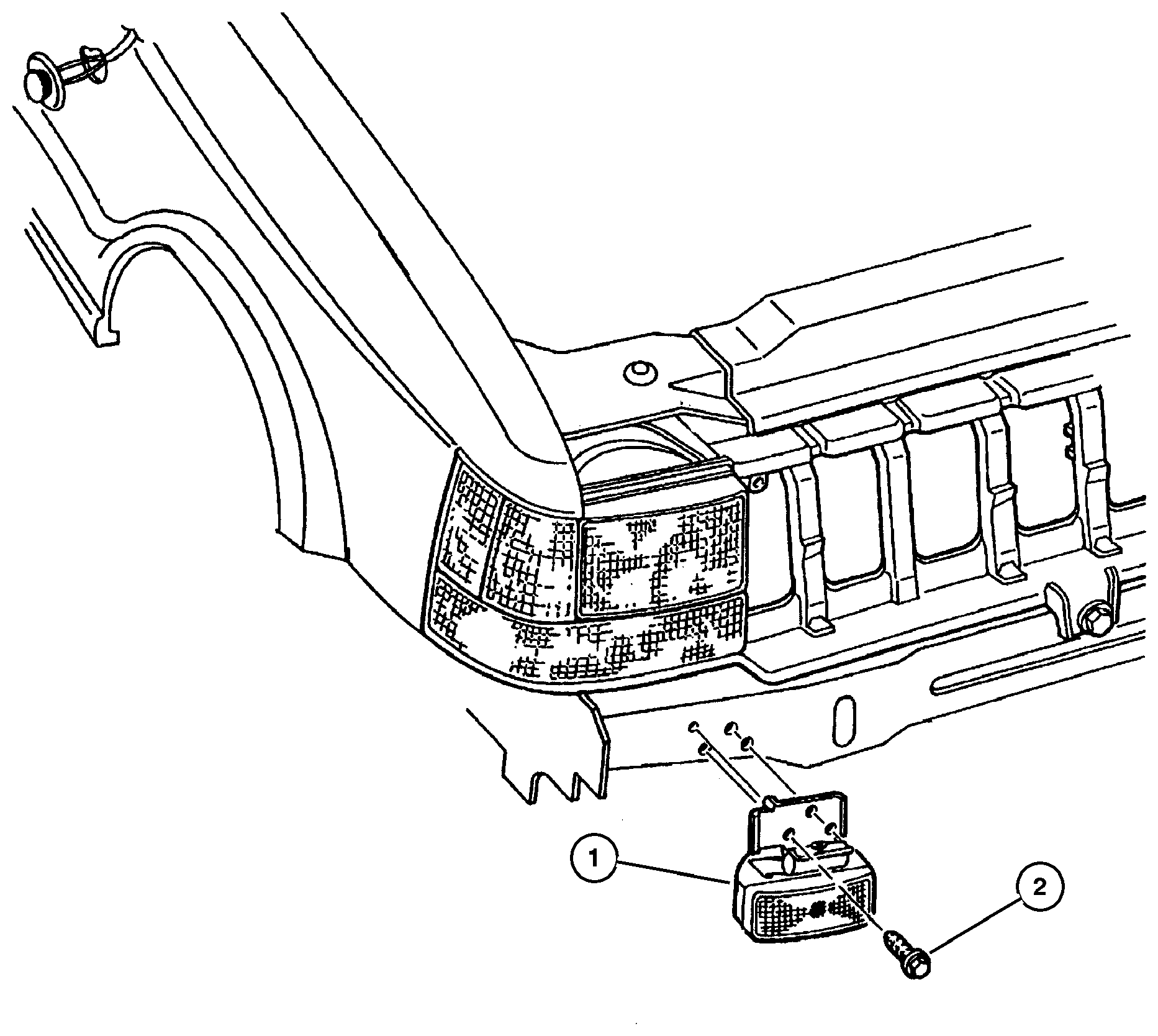 Exploded view: Lamp--Fog