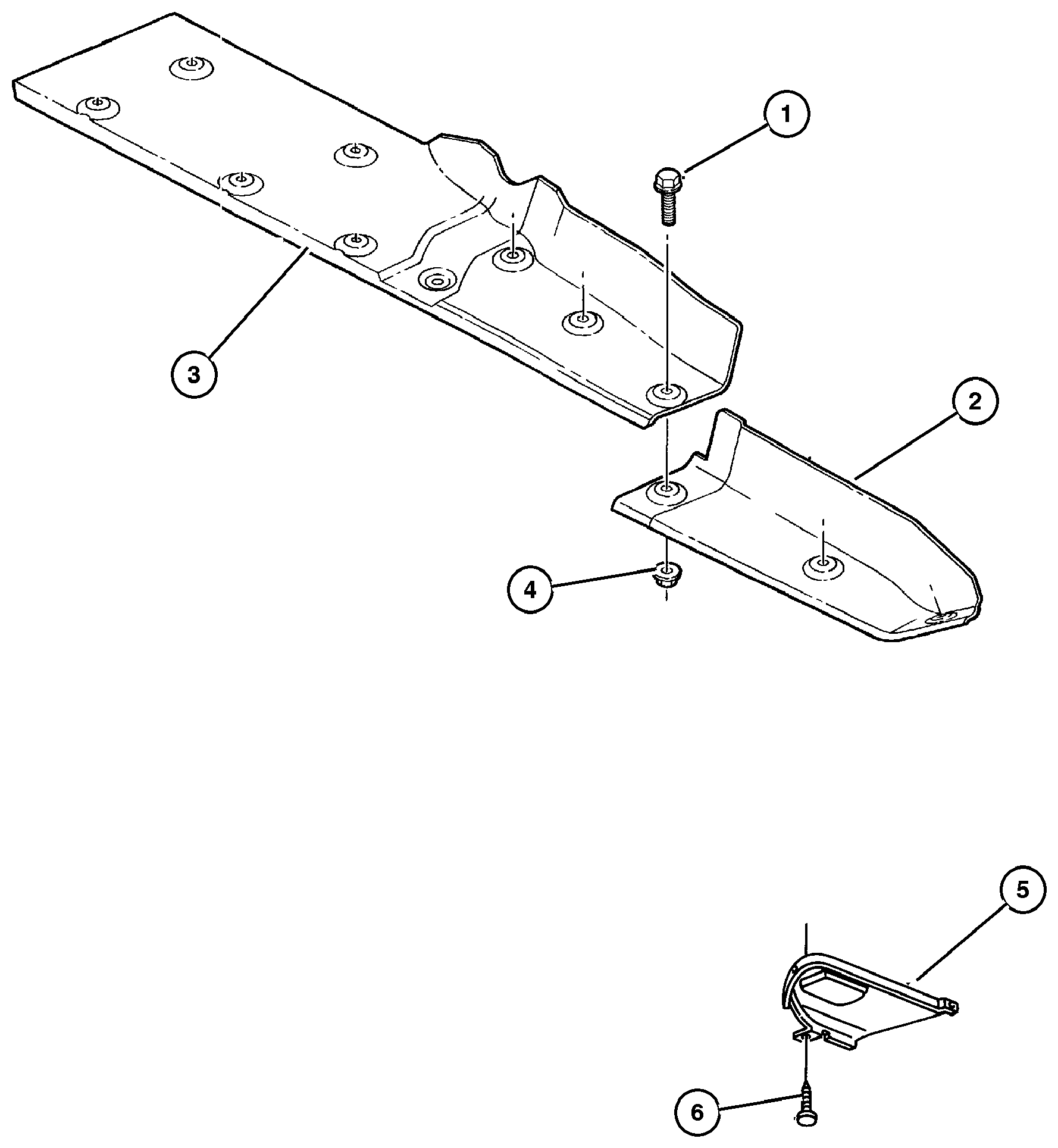 Exploded view: Heat Shields