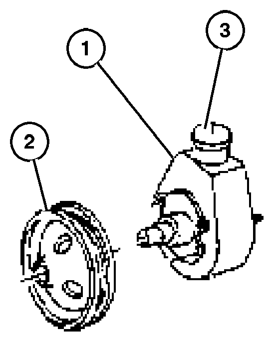Exploded view: Pump, Power Steering