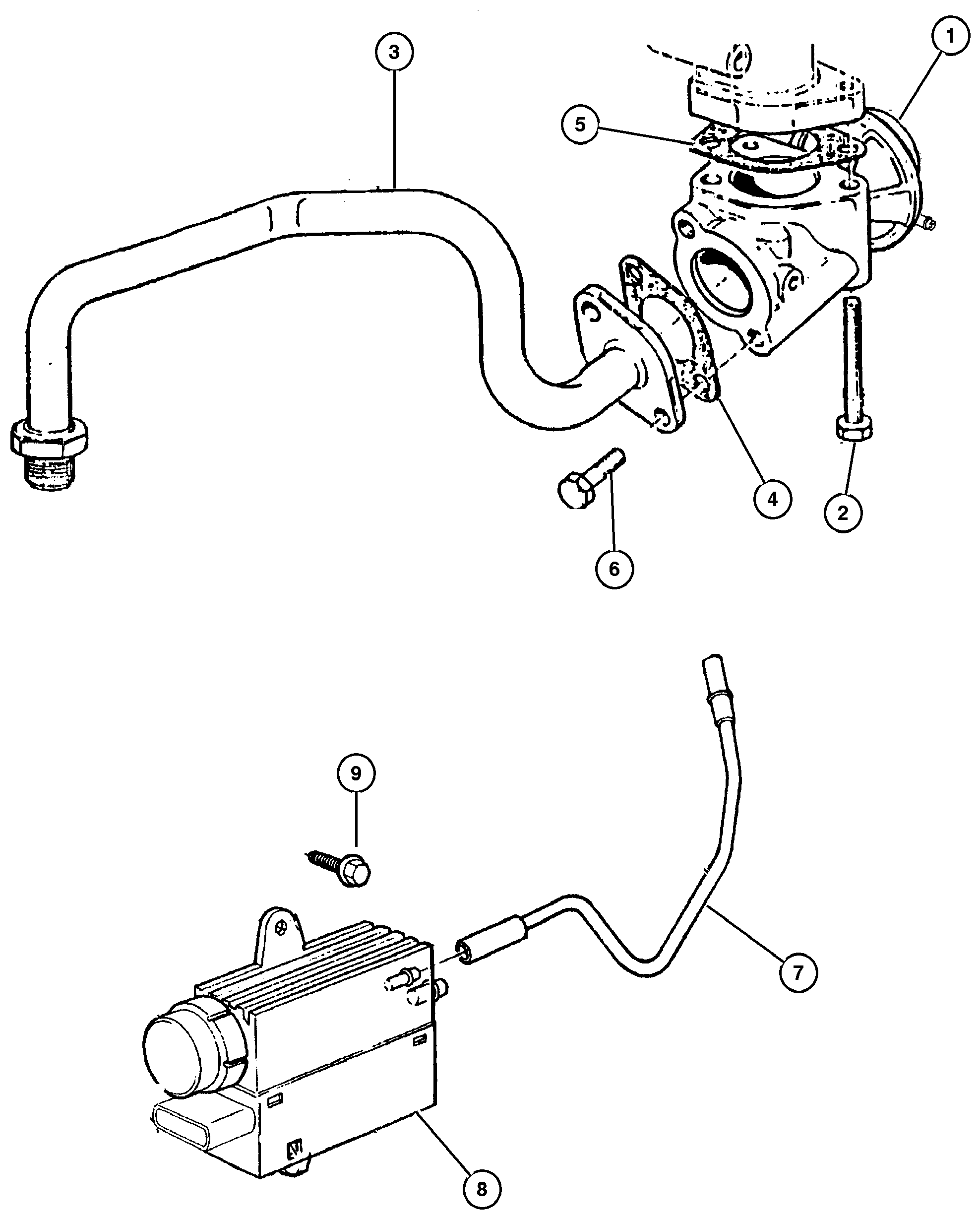 Exploded view: EGR System