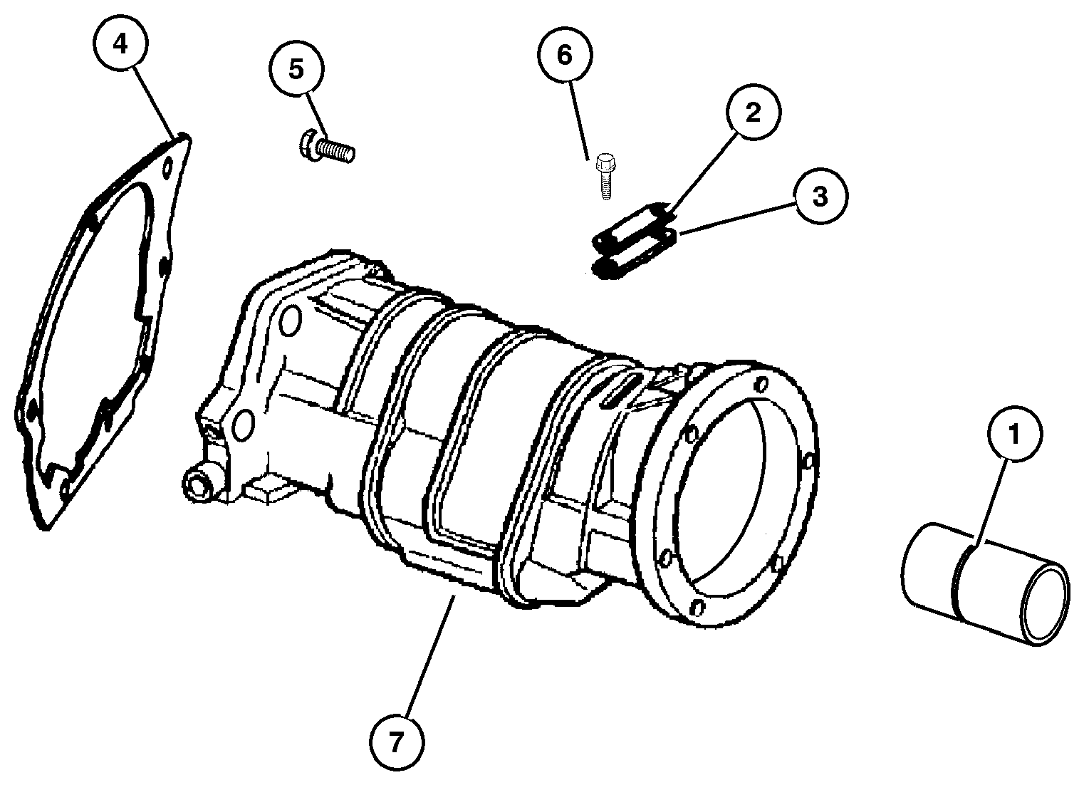 Exploded view: Extention 42RE