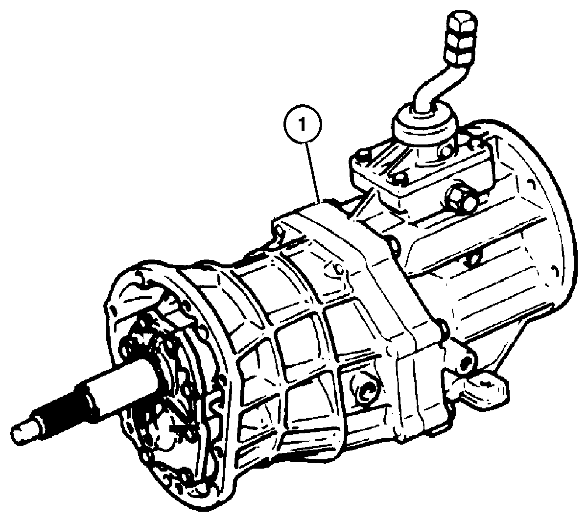 Exploded view: Transmission Assembly