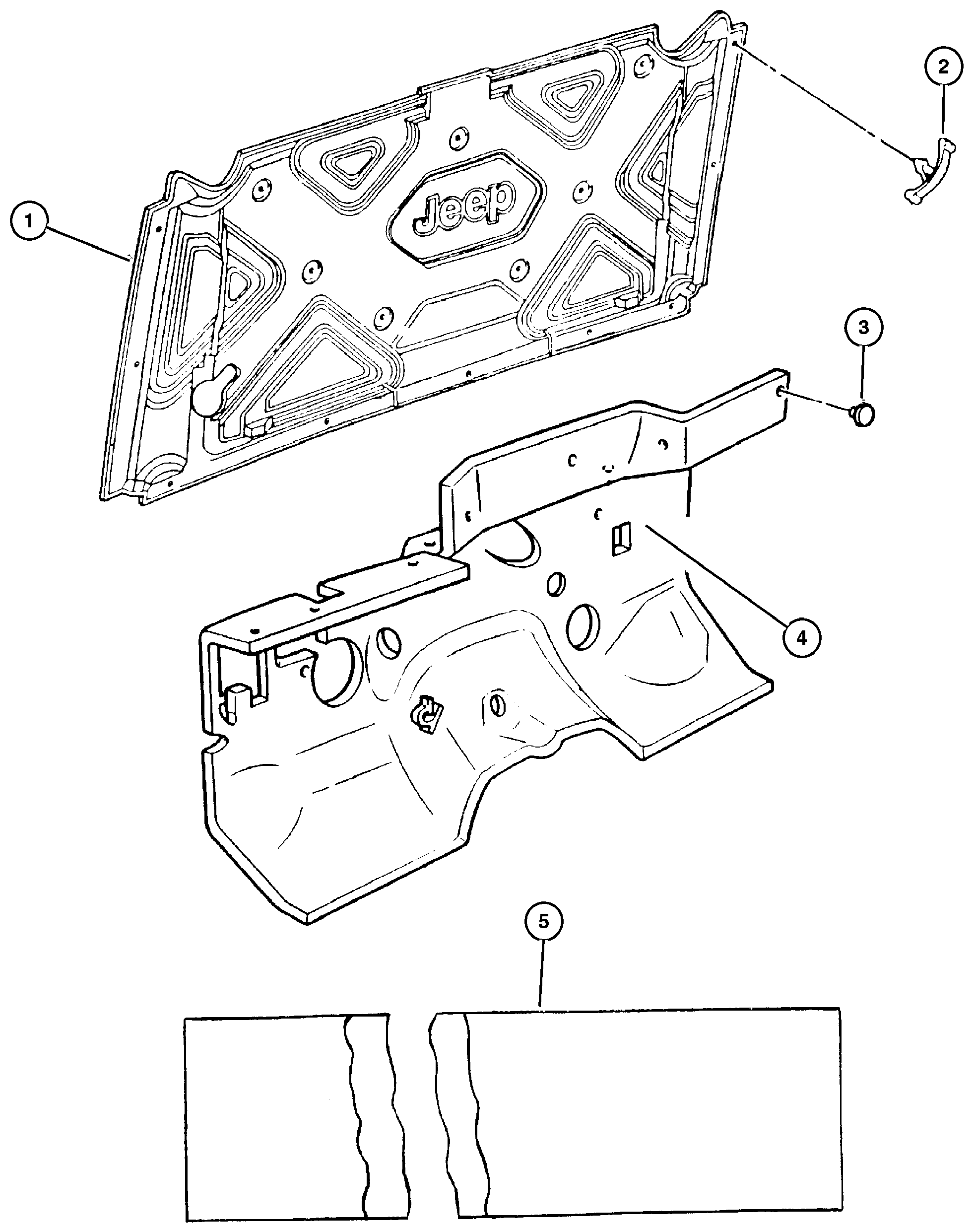 Exploded view: Insulation