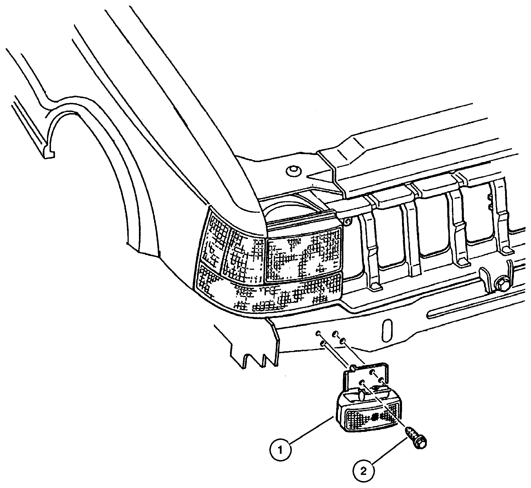 Exploded view: Lamps--Fog