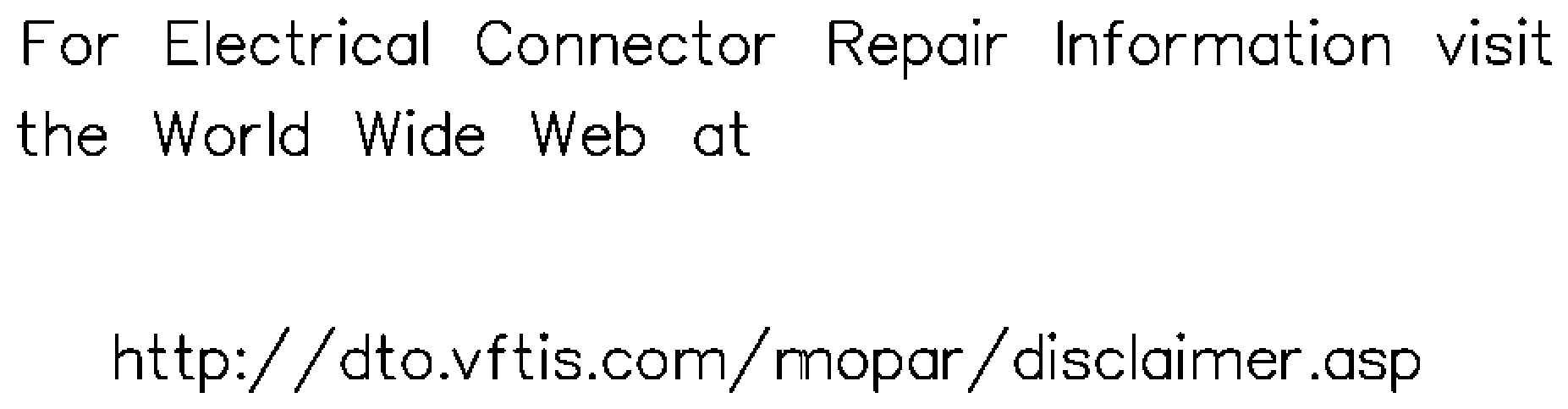 Exploded view: Wiring Repair Package