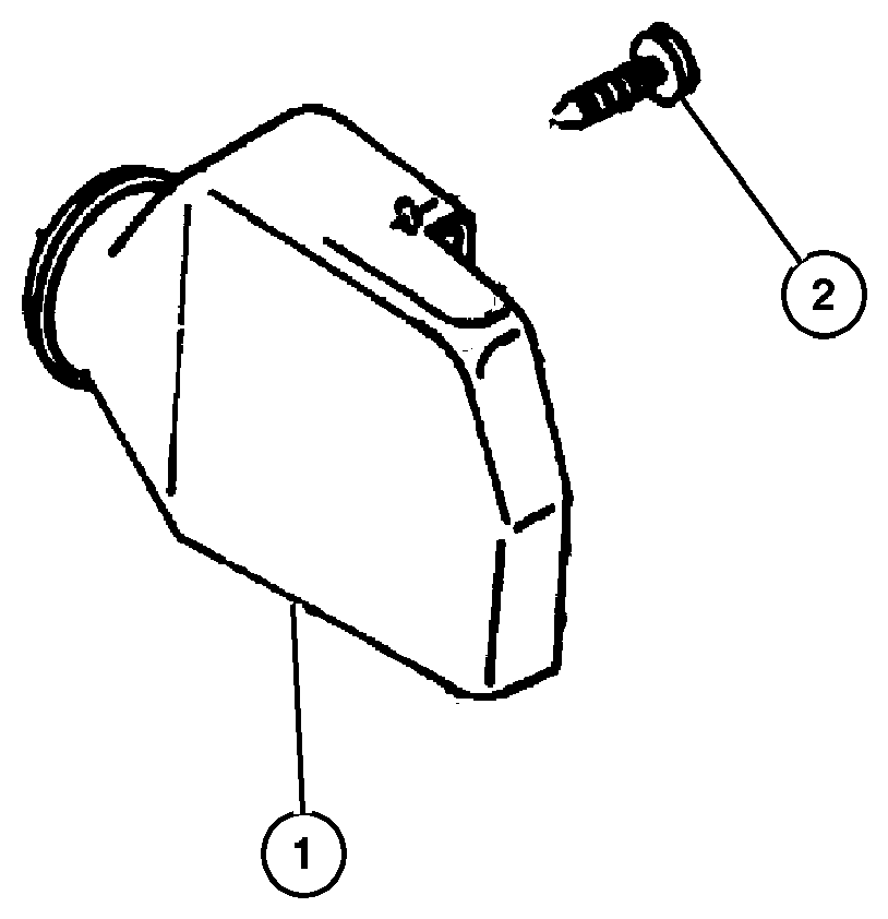 Exploded view: Air Intake System 4.0L (ERH), 5.2L (ELF), 5.9L (EML) Engine