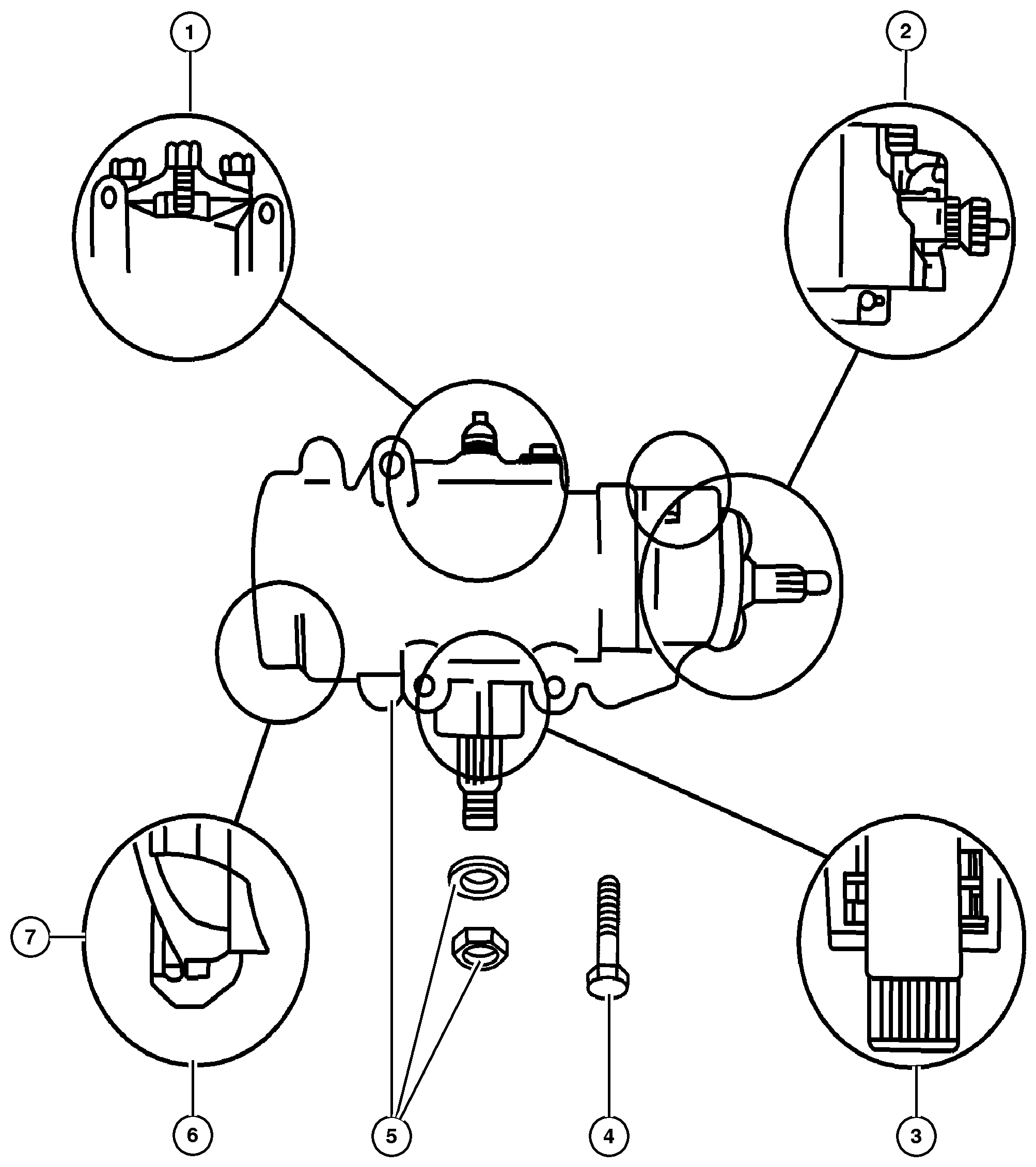 Exploded view: Gear,Power Steering