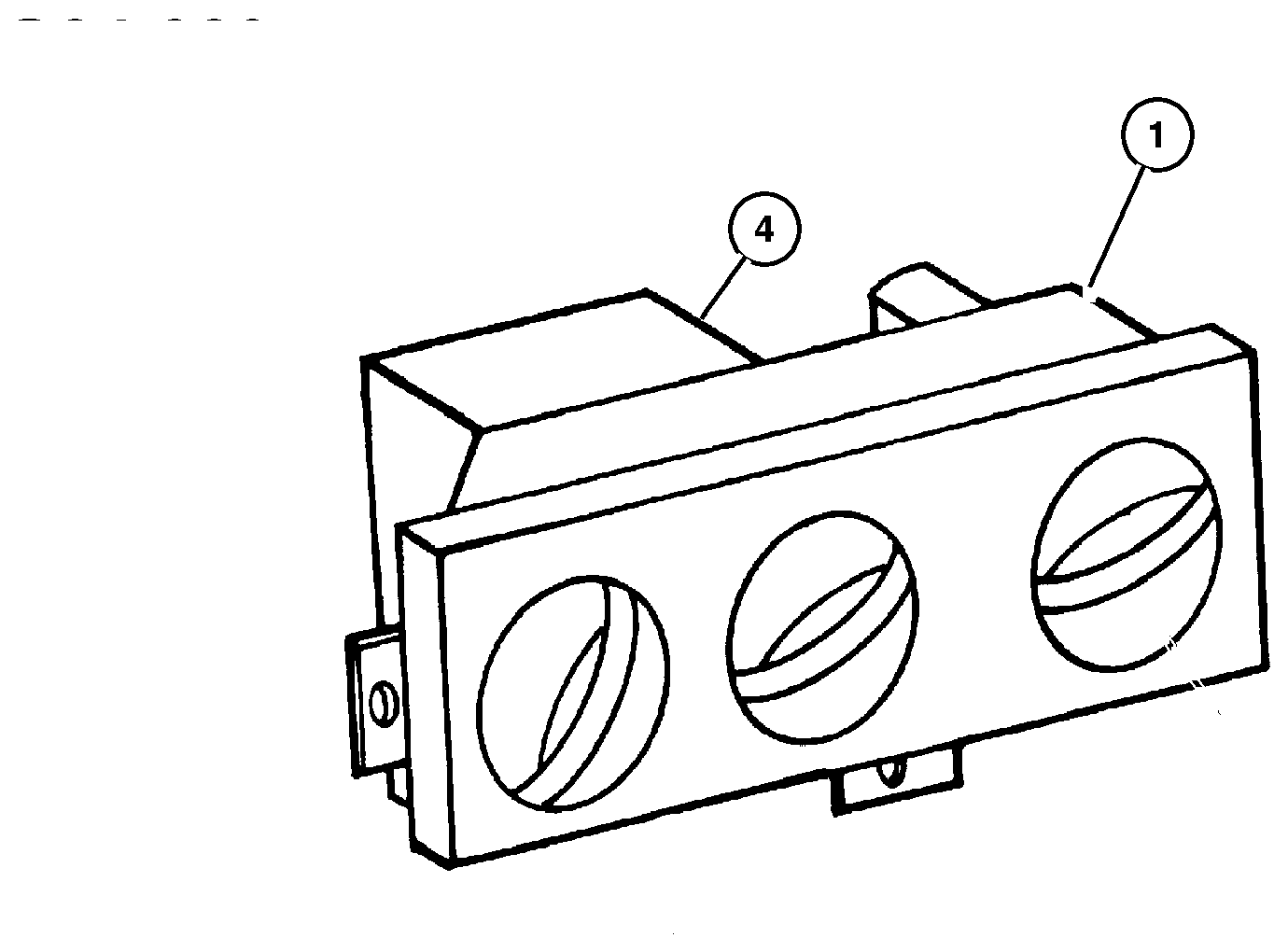 Exploded view: Control, Heater