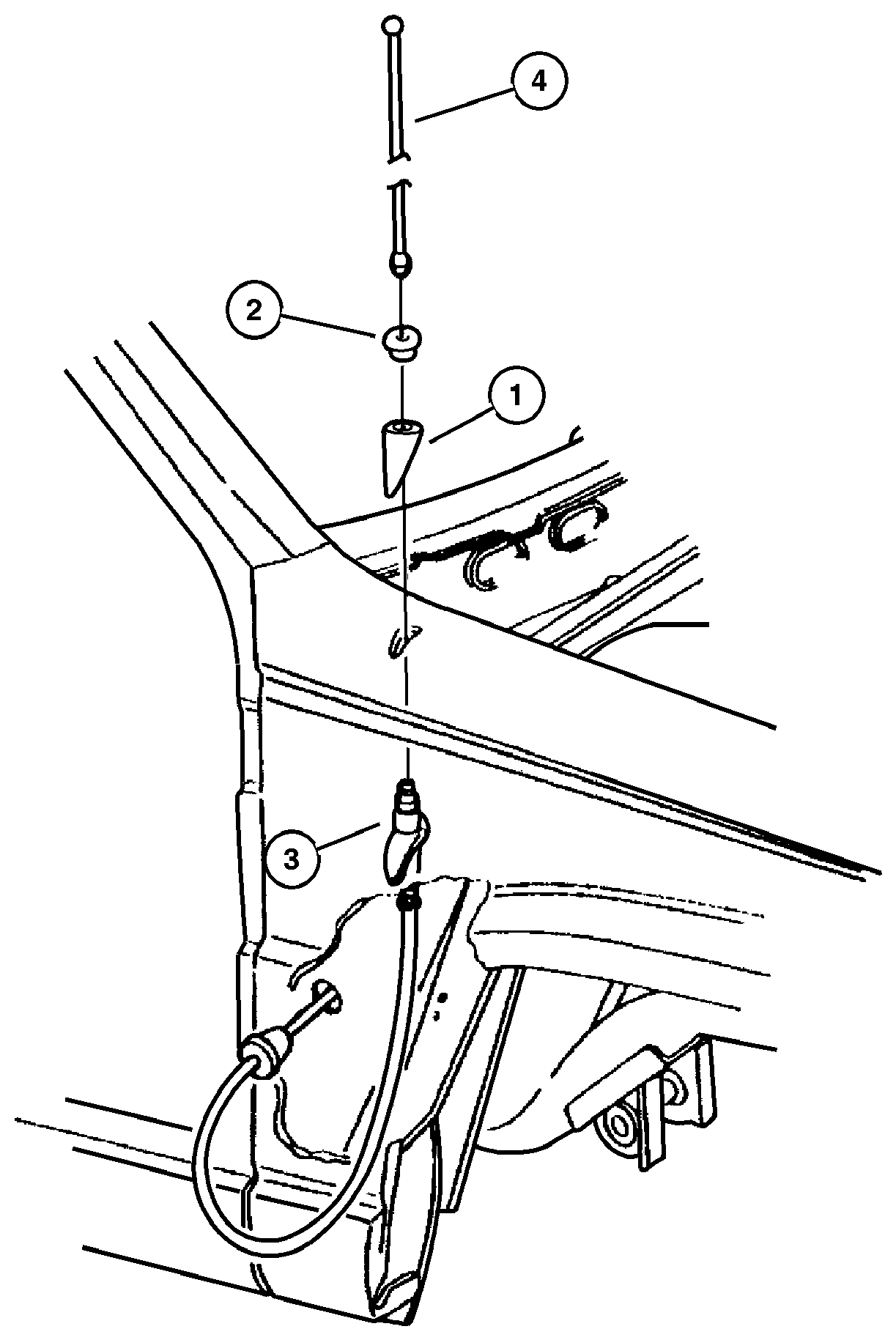 Exploded view: Antenna
